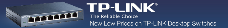 New low prices on TP-Link Desktop Switches